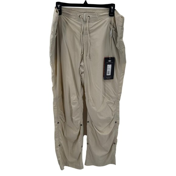 Exofficio Insect Shield Bugsaway Damselfly Womens Pants Size 16 With Drawstring - Picture 1 of 14